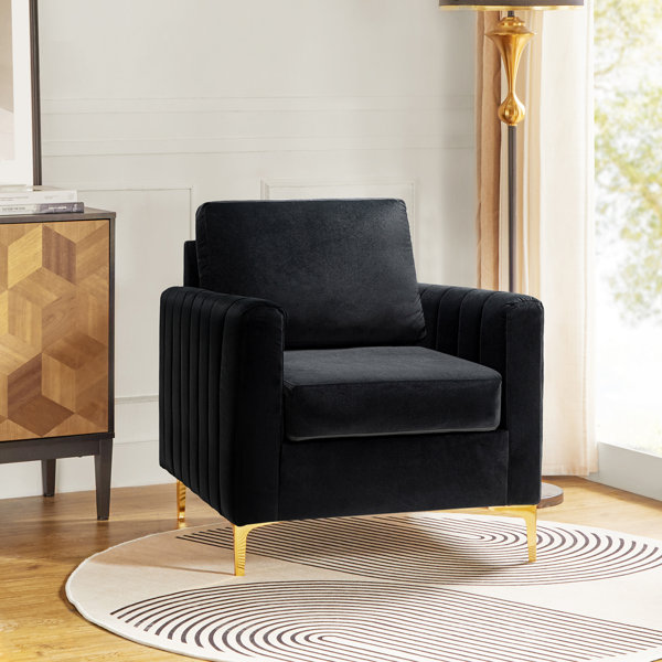 Freyr best sale velvet armchair